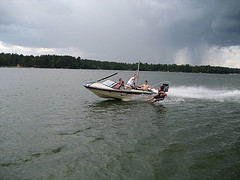 outboard ski boats